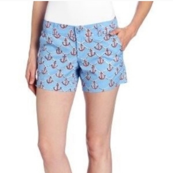 Lilly Pulitzer Pants - Lilly Pulitzer Callahan Anchors Away shorts RARE AUTHENTIC